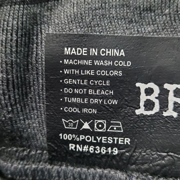 NWT Brooklyn Standard Joggers L 34Wx30L Adult Fleece Drawstring Slim Fit… - Picture 8 of 8